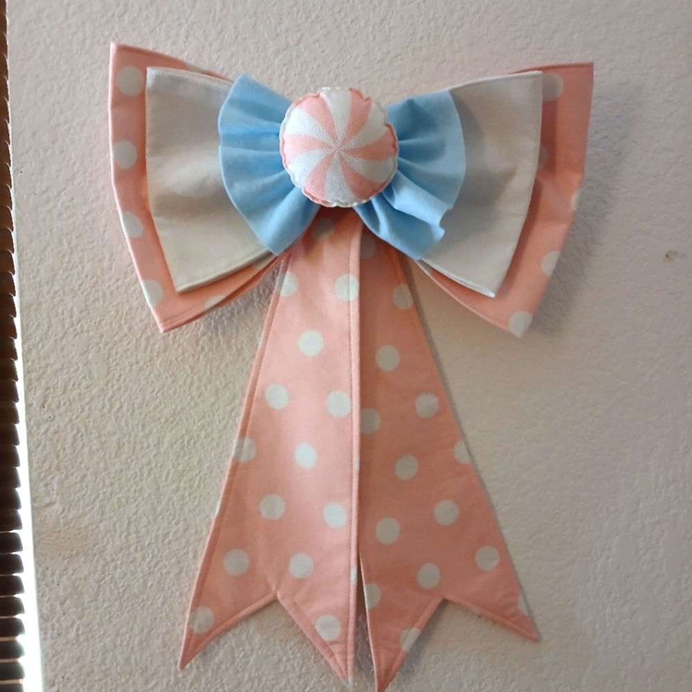 Large decorative bow